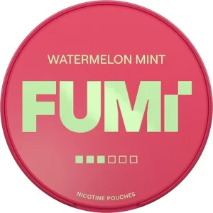 Watermelon mint FUMi slim nicotine pouches 20 pack