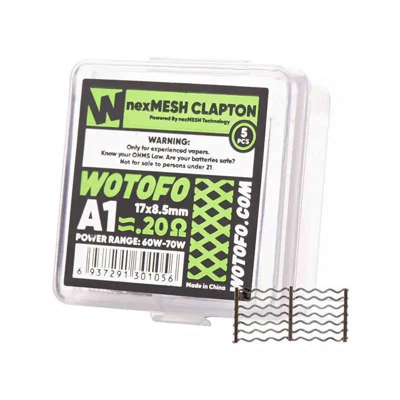 Wotofo NexMESH Clapton Ni80+A1 0.2ohm(5pc/pack)