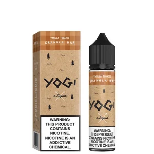 Yogi Eliquid 60mL – Vanilla Tobacco Granola Bar –