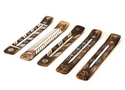 ZenN - White Carving Patterns Incense Ash Catcher