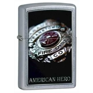 Zippo Lighter - American Hero Street Chrome