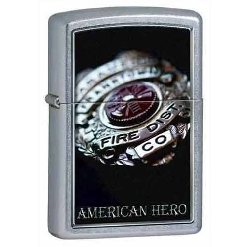 Zippo Lighter - American Hero Street Chrome